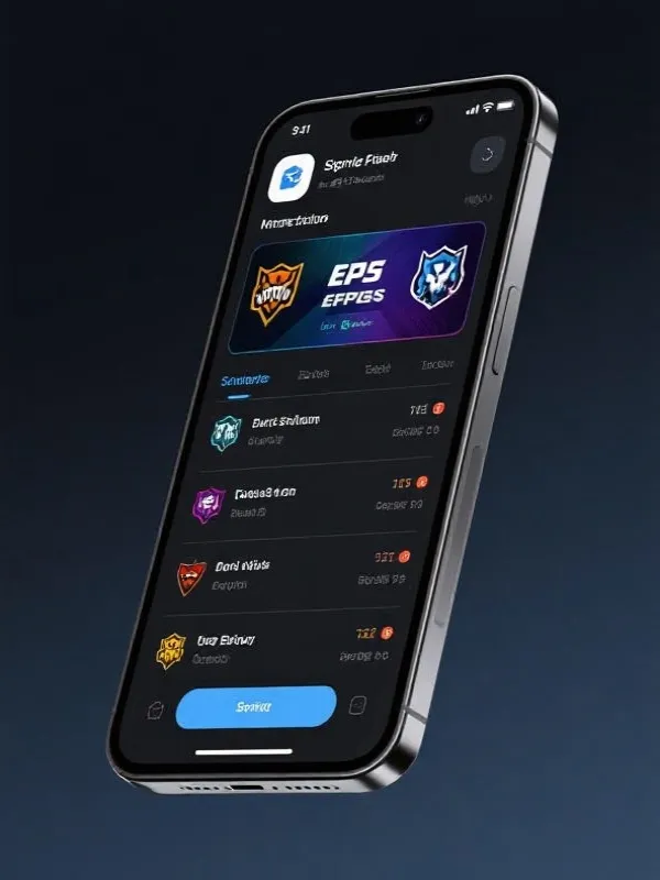 英雄联盟赛事指南App界面